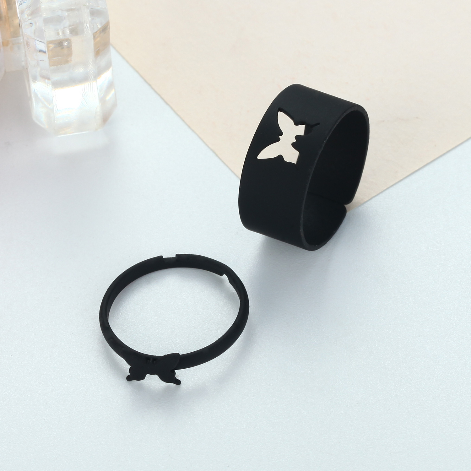 Valentine Gift Proposal Adjustable Couple Ring