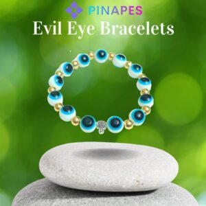 Pinapes Stylish Evil Eye Bracelets for Warding Off Negativity